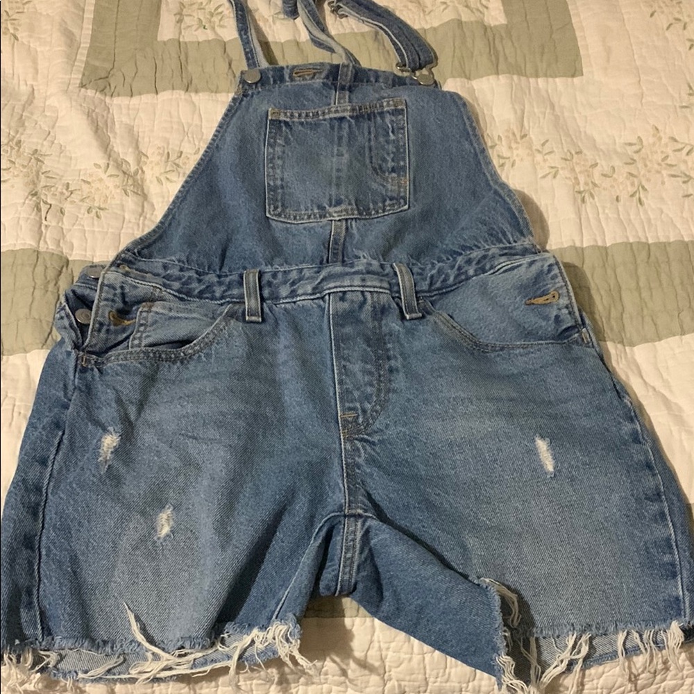 Levi's Blue Denim Overalls